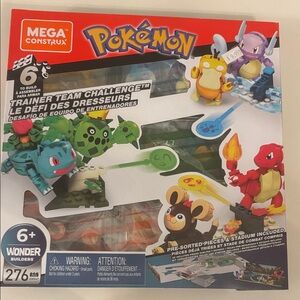 Brand new MEGA Pokémon Trainer Team Challenge 6 Poseable Characters